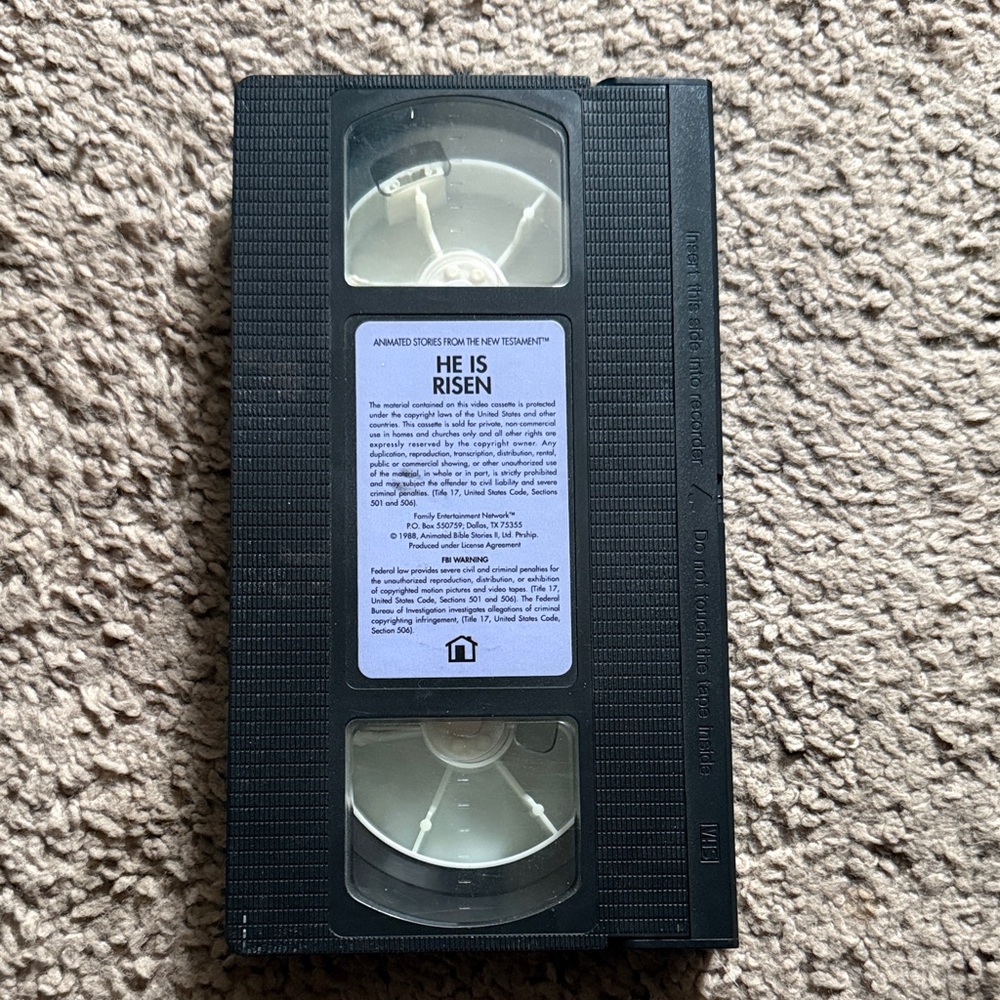 Animated Stories from the New Testament He Is Risen VHS